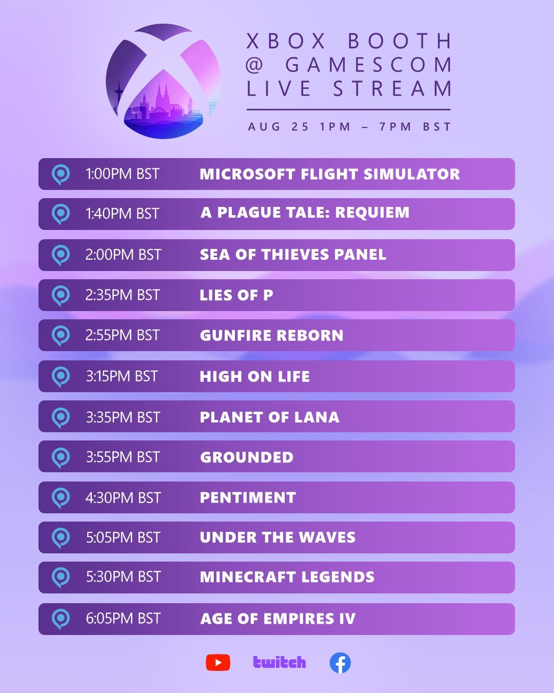 Gamescom 2022 schedule guide: All Gamescom conference dates and times